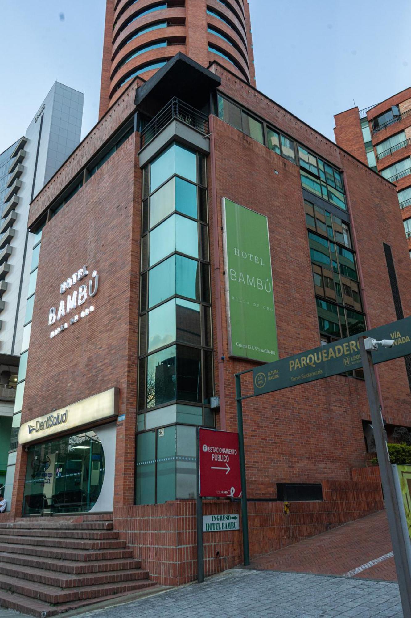 Hotel Bambu Milla De Oro Medellín Eksteriør billede